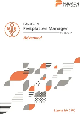 Produktbild von Paragon Festplatten Manager 17 Advanced 1-PC / Dauerlizenz (Lizendaten per Email)