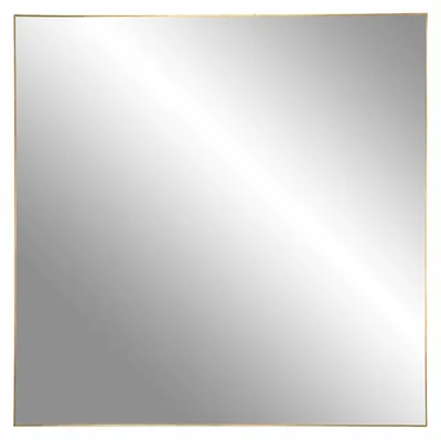 Zdjęcie produktu dla Lustro Jersey kwadratowe złote 60cm