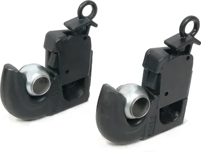 Produktbild von 2 x Kat 3 Fanghaken für Traktor - Schnellspanner Kupplungskugel