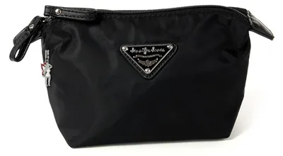 Immagine prodotto di Jennifer Jones borsa in nylon donna uomo borsa cosmetica nera 16x12x8 D2OTJ701S