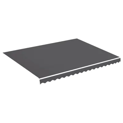Produktbild von vidaXL Markisenbespannung Anthrazit 4,5x3,5 m
