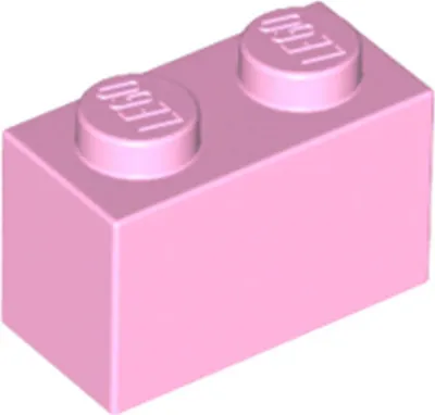 Obrázek produktu pro 1 kus LEGO, díl c. 3004 v zárive ružové