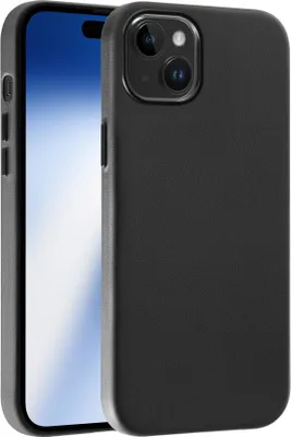 Produktbild von Mag Classic Cover, Magnetic Wireless Charging Support für iPhone 15, schwarz (63885) Handyhülle