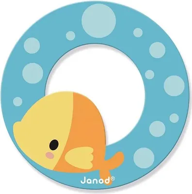 Immagine prodotto di Janod J05179 Lettera Pure O, multicolore - pezzo unico