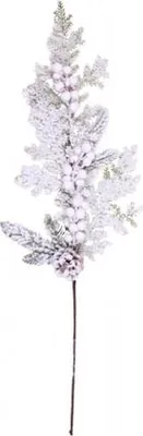 Immagine prodotto di Nohel Garden ramoscello natalizio con bacche e pigne 87 cm