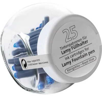 Produktbild von Tintenpatrone für Lamy Füller blau 25ST