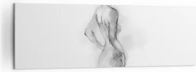 Produktbild von Bild auf Leinwand - Leinwandbild - Einteilig - Frau Körper Stück - 160x50cm - Wand Bild - Wanddeko - Wandbilder - Leinwanddruck - Bilder - Wanddekoration - Leinwand bilder - Wandbild - AB160x50-4995