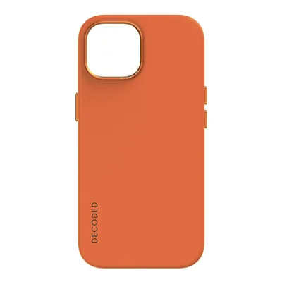 Produktbild von Decoded AntiMicrobial Silicone Backcover iPhone 15 Plus Apricot