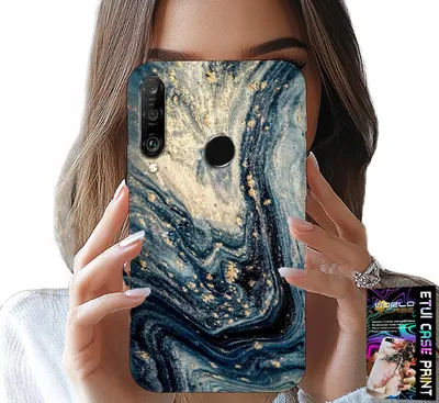 Obrázok produktu pre Puzdro Pre Huawei P30 Lite - Kamenné Elegantné Vzory Puzdro