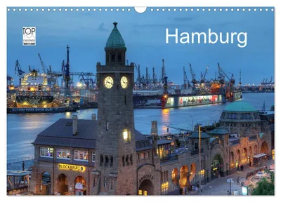 Produktbild von Hamburg (Wandkalender 2027 DIN A3 quer), CALVENDO Monatskalender