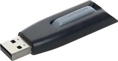 Produktbild von Verbatim USB-Stick Storen Go V3 49174 64GB USB3.0 schwarz/grau