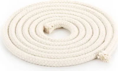 Produktbild von 10 meter Runddocht 100% reine Baumwolle 6,0mm breit für Öllampe, Petroleumlampe