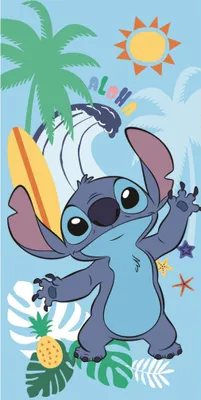 Zdjęcie produktu dla Ręcznik dziecięcy Lilo and Stitch Summer