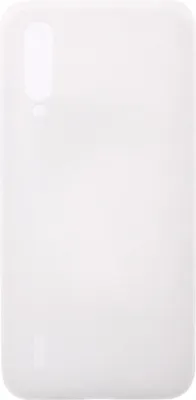 Produktbild von Hülle für Xiaomi Mi A3 Handyhülle Silikon Cover Schutzhülle Case Etui matt Weiß