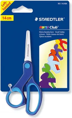 Product packaging for children's scissors.