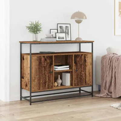 Immagine prodotto di vidaXL Credenza in legno recuperato 100 x 35 x 80 cm materiale a base di legno