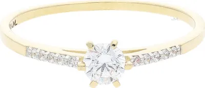 Produktbild von JuwelmaLux Ring 333 Gold mit Zirkonia JL39-07-0375 Größe 54