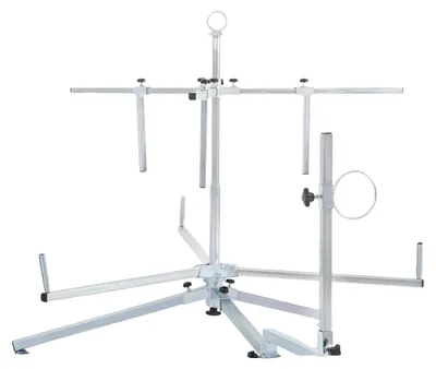 Obrázok produktu pre Navíjací stroj na rúrky, nosnosť 200 kg, výškovo nastaviteľný, striebornosivý