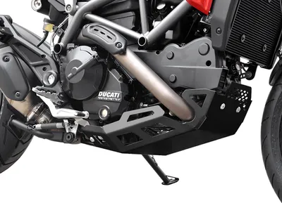 Produktbild von ZIEGER Motorschutz kompatibel mit Ducati Hypermotard 821 schwarz