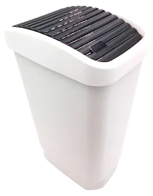 Produktbild von Schwingdeckeleimer 25 Liter Abfalleimer Mülleimer Abfallsammler Papierkorb TOP