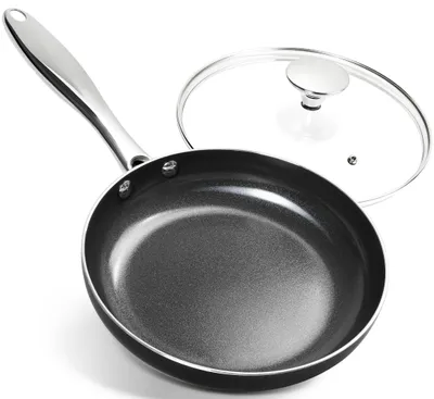 Produktbild von MICHELANGELO Bratpfanne, 20 cm, Keramik-Antihaftbeschichtung, Schwarz