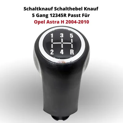 Immagine prodotto di Pomello del cambio Leva del cambio Pomello 5 velocità 12345R per Opel Astra H 2004-2010