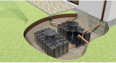 Produktbild von Regenwassernutzungsanlage Pro 4.000 Liter