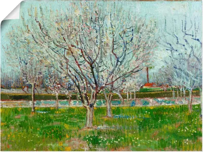 Produktbild von ARTland Poster Blühender Obstgarten. 1888 Größe: 40x30 cm