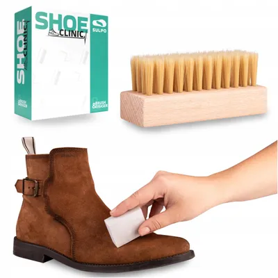 Produktbild von Sulpo Schuhreinigungsset für Zamsz und Nubuk, Pflege