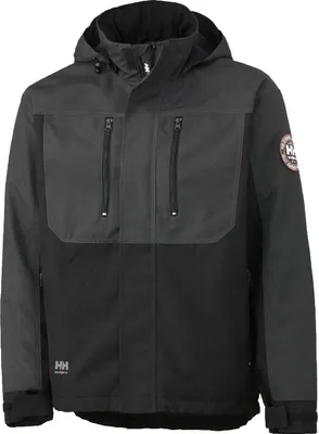 Produktbild von Helly Hansen Winterjacke Berg, Gr. M, grau/schwarz