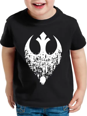 Produktbild von style3 Übermacht Rebellen-Allianz Kinder T-Shirt xwing ywing yavin