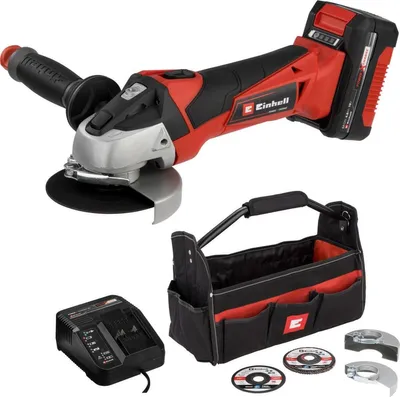 Image de Einhell TE-AG 18/115 Li 4,0Ah Meuleuse d'angle sans fil