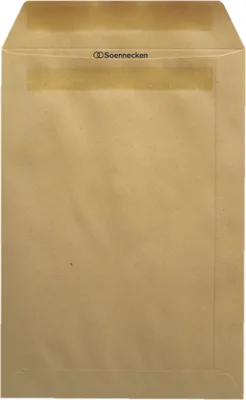 Produktbild von Soennecken Versandtasche 2950 C5 70g oF sk natronbraun 500 St./Pack.
