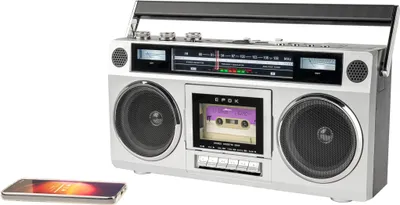 Immagine prodotto di Bigben Btblaster Radioregistratore Portatile Bluetooth Fm Con Lettore E Registratore K7 15W