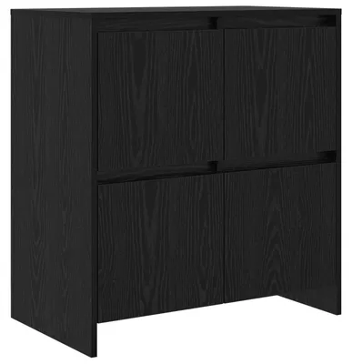 Produktbild von Sideboard Schwarz Eichen-Optik 70 x 41 x 75 cm Holzwerkstoff