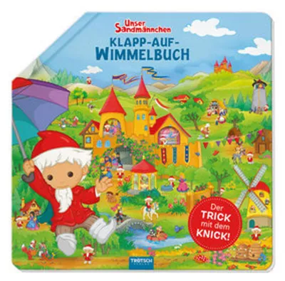 Produktbild von Trötsch Unser Sandmännchen Klapp-auf-Wimmelbuch Pappenbuch