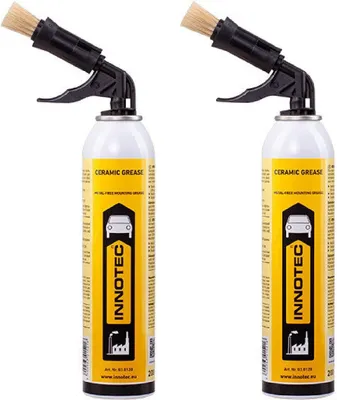 Produktbild von 2 Stück Innotec Keramikpaste Ceramic Grease - Keramikfett - Montagepaste mit hoher Druck- und Temperaturbeständigkeit - Bremsen Service Paste