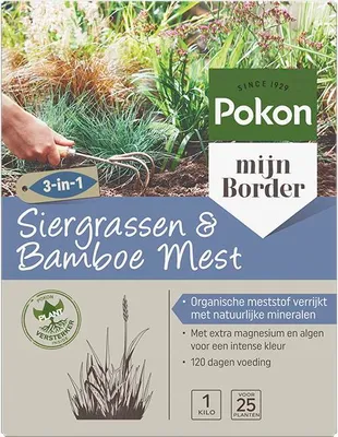 Produktbild von Dünger für Ziergräser und Bambus 1kg - Pokon