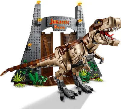 Produktbild von LEGO 75936 Jurassic World Jurassic Park: T. Rex' Verwüstung