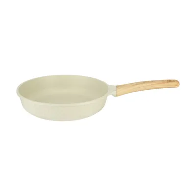 Produktbild von Resto Kitchenware Ran, Rund, Allzweckpfanne, Beige, Holz, PFLUON, Ran, Aluminium
