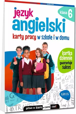 Zdjęcie produktu dla Język Angielski Karty Pracy W Szkole I W Domu Sp 6
