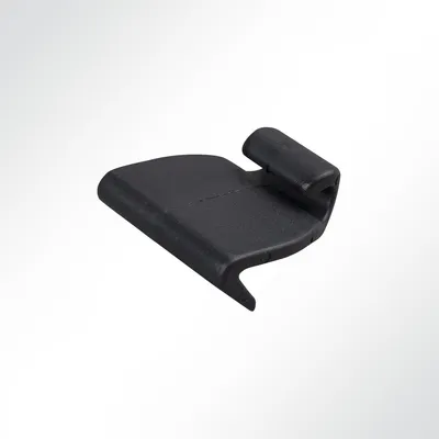 Produktbild von Lysel® Kunststoff Haken für Schlauchbootabdecku, (BxL) 36x41mm in Schwarz (1 Stück)