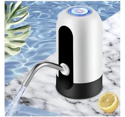 Image de Distributeur d'eau électrique portable avec pompe, rechargeable par USB, doté d'une fonction de pompage
