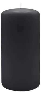 Produktbild von Stumpenkerzen 200 x Ø 100 mm, Schwarz, 4 Stück