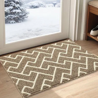 Productafbeelding van Deurmat Binnen Antislip - Schoonloopmat - Vuilschraper - Waterabsorberend - Machinewasbaar - 50 x 80 cm