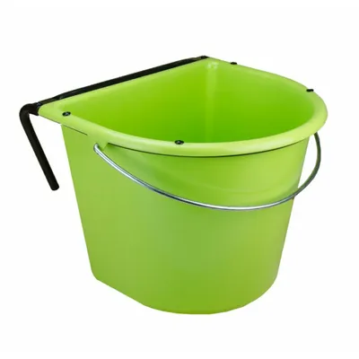 Image de Mangeoire 15 l avec crochet de suspension et anse vert clair