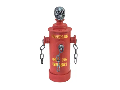 Produktbild von EUROPALMS Halloween Feuerhydrant, 28x13x13cm (83314445)
