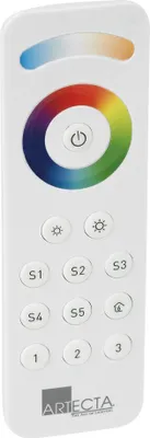Produktbild von Artecta RGB+CCT Handheld Remote Zigbee Konnektivität