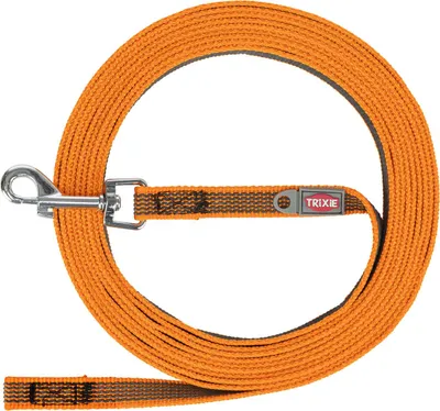 Produktbild von TRIXIE Schleppleine, gummiert - orange - 10 m/15 mm