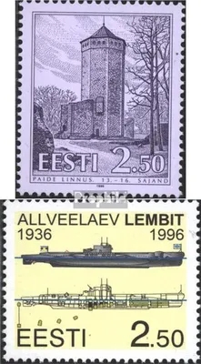 Produktbild von Briefmarken Estland 1996 Mi 272,273 (kompl.Ausg.) postfrisch Bauten